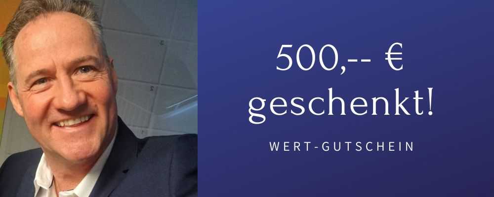 Wert-Gutschein 500,-- Euro